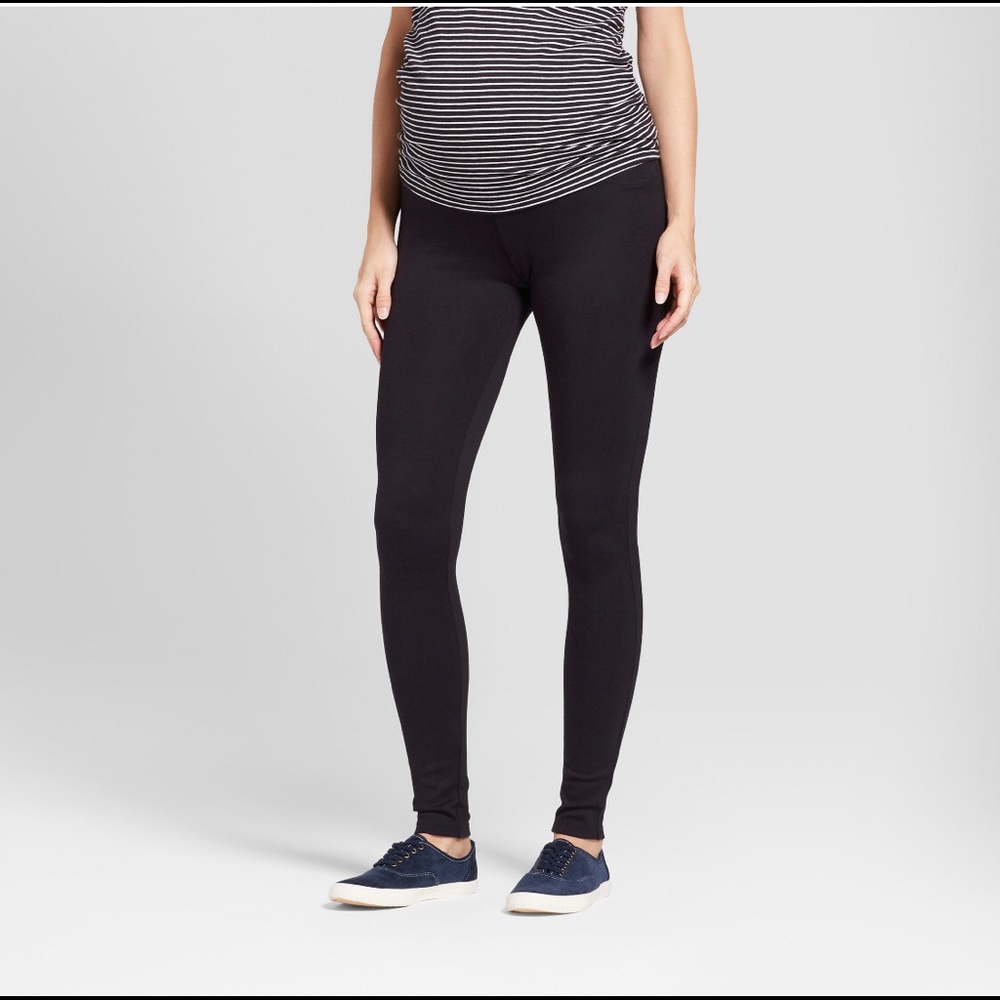 Isabel Maternity Ponte Pants Size M